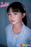 J-cute 唯 貧乳 AGD07 133cm リアルドール 宣伝画像は髪の毛の植毛 フルシリコン製