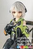 Guavadoll アニメドール 145cm Aカップ DM02 ビニールヘッド TPEボディ