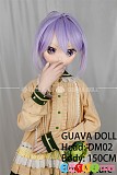 Guavadoll アニメセックスドール 150cm Aカップ DM02 ビニールヘッド TPEボディ