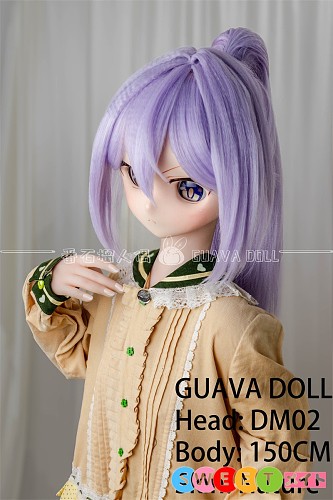 Guavadoll アニメセックスドール 150cm Aカップ DM02 ビニールヘッド TPEボディ