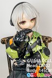 Guavadoll アニメドール 145cm Aカップ DM02 ビニールヘッド TPEボディ