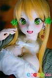 Mini Doll 小さいラブドール 60cm 普通乳 #09ヘッド 笑い顔 ソフトビニール製ヘッド シリコン製ボディ 軽量化ドール【収納が便利 使いやすい 普段は鑑賞用 小さいラブドール cosplay】