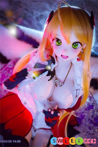 Mini Doll 小さいラブドール 60cm 普通乳 #09ヘッド 笑い顔 ソフトビニール製ヘッド シリコン製ボディ 軽量化ドール【収納が便利 使いやすい 普段は鑑賞用 小さいラブドール cosplay】