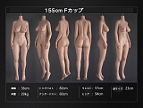 FANREAL シリコン製 ラブドール ボディ単体 ボディのみ 販売ページ リアルメイク付き