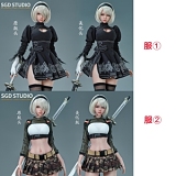 Sweetメイト限定の特別枠10名Get 残り１枠だけ！迷彩衣装/戦闘制服無料付 SGD STUDIO＆Man you ミニラブドール 75cm ヨルハ二号B型 2B シリコン製 フィギュア 1/3戦闘少女 M10ジョイント