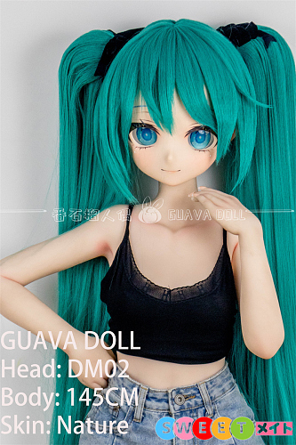 Guavadoll アニメドール 145cm Bカップ DM02 初音ミク ビニールヘッド TPEボディ