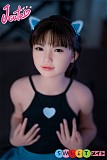 J-cute  AGD07 唯 133cm 貧乳 リアルドール 宣伝画像は髪の毛の植毛 フルシリコン製 sex doll