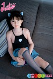 J-cute  AGD07唯 133cm 貧乳 エロ人形 宣伝画像は髪の毛の植毛 フルシリコン製