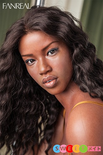 FANREAL Ellie 巨乳ラブドール 165cm Fカップ フルシリコン製 等身大リアルドール Cocoa肌色