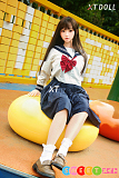 XTDOLL XT-bym15 Yunxi 小柄可愛い ラブドール 157cm Dカップ シリコン 軽量24kg ダッチワイフ JK制服
