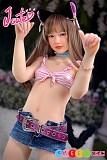 J-cute  AGD07 唯  133cm 貧乳妹系 等身大リアルドール LL団 シリコンヘッド＋TPEボディ