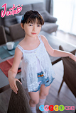 J-cute AGD07 唯 リアルラブドール 133cm 貧乳 ダッチワイフ 宣伝画像は髪の毛の植毛 フルシリコン製