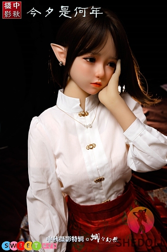 SHEDOLL ラブドール 148cm Dカップ 艾琳ちゃん ダッチワイフ 掲載画像はシリコ製ンヘッド＋TPE製ボディ