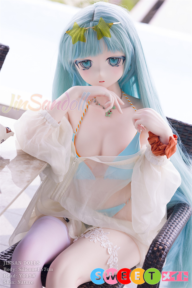 WM Doll アニメラブドール 157cm Bカップ Y015ヘッド【ソフトビニール製ヘッド+シリコン製ボディ】ダッチワイフ フィギュア