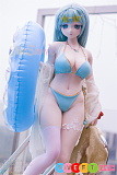 WM Doll アニメラブドール 157cm Bカップ Y015ヘッド【ソフトビニール製ヘッド+シリコン製ボディ】ダッチワイフ フィギュア