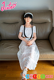 J-cute 137cm 貧乳 AGD19萌咲 ダッチワイフ 髪の毛の植毛 フルシリコン製