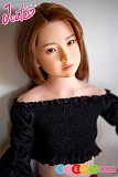 J-cute AGD17 羽純 137cm 貧乳 ダッチワイフ 宣伝画像は髪の毛の植毛 フルシリコン ドール