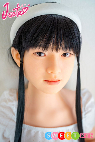 J-cute 137cm 貧乳 AGD19萌咲 ダッチワイフ 髪の毛の植毛 フルシリコン製