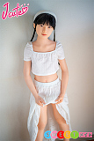 J-cute 137cm 貧乳 AGD19萌咲 ダッチワイフ 髪の毛の植毛 フルシリコン製