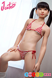 J-cute 149cm 貧乳 AGD01澪 ダッチワイフ 宣伝画像は髪の毛の植毛 シリコン sex doll