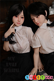 jk制服 リアル ラブドール シリコンヘッドTPEボディ