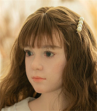 WAXDOLL ロリ系ラブドール 155cm Cカップ 普乳 GD36_1ヘッド フルシリコン製 ダッチワイフえろ【宣伝画像は口開閉機能ありの軟性シリコンヘッド】DOAマリー・ローズ エッチドール