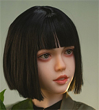 WAXDOLL ロリ系ラブドール 155cm Cカップ 普乳 GD36_1ヘッド フルシリコン製 ダッチワイフえろ【宣伝画像は口開閉機能ありの軟性シリコンヘッド】DOAマリー・ローズ エッチドール