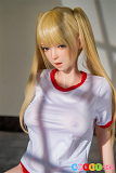 WAXDOLL ロリ系ラブドール 155cm Cカップ 普乳 GD36_1ヘッド フルシリコン製 ダッチワイフえろ【宣伝画像は口開閉機能ありの軟性シリコンヘッド】DOAマリー・ローズ エッチドール