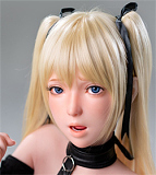 WAXDOLL ロリ系ラブドール 155cm Cカップ 普乳 GD36_1ヘッド フルシリコン製 ダッチワイフえろ【宣伝画像は口開閉機能ありの軟性シリコンヘッド】DOAマリー・ローズ エッチドール