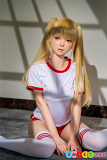 WAXDOLL ロリ系ラブドール 155cm Cカップ 普乳 GD36_1ヘッド フルシリコン製 ダッチワイフえろ【宣伝画像は口開閉機能ありの軟性シリコンヘッド】DOAマリー・ローズ エッチドール