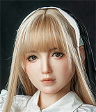 WAXDOLL ロリ系ラブドール 155cm Cカップ 普乳 GD36_1ヘッド フルシリコン製 ダッチワイフえろ【宣伝画像は口開閉機能ありの軟性シリコンヘッド】DOAマリー・ローズ エッチドール