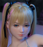 WAXDOLL ロリ系ラブドール 155cm Cカップ 普乳 GD36_1ヘッド フルシリコン製 ダッチワイフえろ【宣伝画像は口開閉機能ありの軟性シリコンヘッド】DOAマリー・ローズ エッチドール