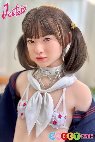 J-cute 貧乳 137cm 萌咲 ダッチワイフシリコンヘッド＋S-TPEボディsex人形