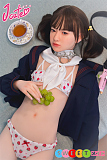 J-cute 貧乳 137cm 萌咲 ダッチワイフシリコンヘッド＋S-TPEボディsex人形