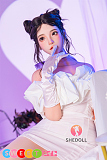 SHEDOLL 巨乳ラブドール 168cm Dカップ 蔷薇2.0ちゃん BJDメイク 掲載画像はシリコンヘッド+TPE製ボディ