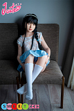 J-cute 貧乳 137cm バスト平 AGD19萌咲 ダッチワイフ 宣伝画像は髪の毛の植毛 シリコン sex人形