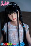 J-cute 貧乳 137cm バスト平 AGD19萌咲 ダッチワイフ 宣伝画像は髪の毛の植毛 シリコン sex人形