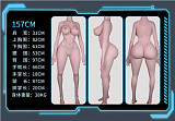 JY DOLL 幕汐 163cm Fカップ 巨乳リアルドール フルシリコン製 ダッチワイフ