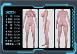 JY DOLL 幕汐 163cm Fカップ 巨乳リアルドール フルシリコン製 ダッチワイフ