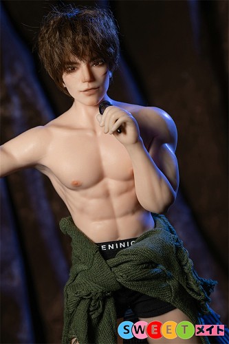 Qita Doll 爱莫さん シームレス 軽量 2.9kg 男性ミニラブドール 1/3ドール 62cm シリコン製 ダッチワイフ イケメン