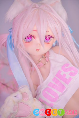満月人形 123cm 猫娘 セックス 人形 二次元 Cカップ ビニールヘッド+TPEボディ