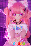 ラブドール アニメ 風 ピンクのツインテール