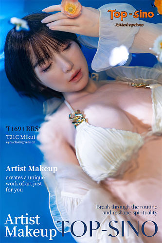 Top-Sino Doll RRS+版 T21C 米葵 フルシリコン製 目閉じ ラブドール セクシー 169cm Gカップ 巨乳 ダッチワイフ