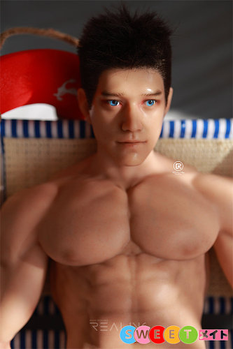 Realing 男性ラブドール 90cm ミニ ダッチワイフ fat版 シリコン製 等身大リアルドール 褐色肌