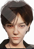 Realing  82cm トルソー 洛梵 シリコン製ヘッド＋TPEボディ 男らしい 人形 半身