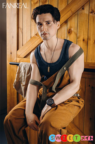 FANREAL Henry 173cm 35kg 男性人形 シリコン製 ダッチワイフ 筋肉タイプ 一体式ペニス sexdoll