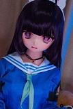 WM Doll 159cm Mini Y007 超可愛い ロり 等身大リアルドール ビニールヘッド+TPEボディ アニメラブドール