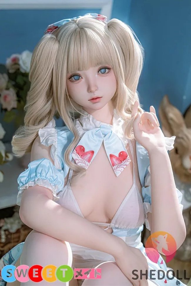 SHEDOLL ラブドール 150cm Bカップ 南溪ヘッド メイクno.3 掲載画像はシリコンヘッド+TPEボディ