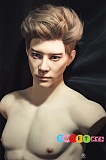 Realing 朗烨 82cm ミニリアルドール トルソー 筋肉 シリコンヘッド＋TPEボディ 男性ラブドール