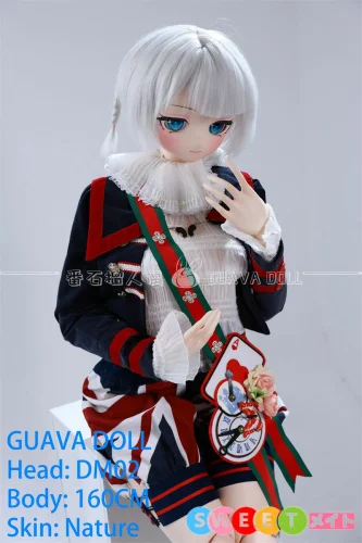 Guavadoll DM02 白髪 アニメ ビニール 球体関節人形 160cm Cカップ